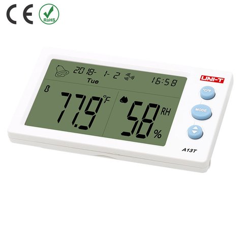 Medidor de temperatura y humedad relativa UNI-T A13T Vista previa  4