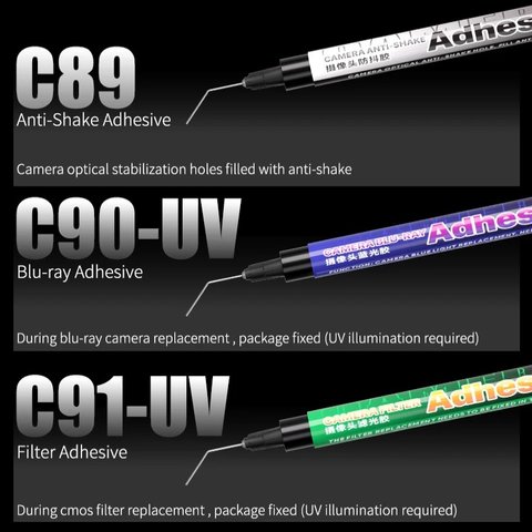 Клей Mechanic C91-UV, для ремонта камеры, 3 г, filter Превью 1