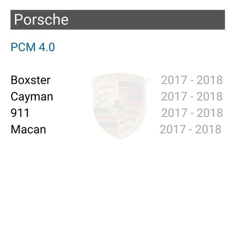 Безпровідний CarPlay та Android Auto адаптер для Porsche with PCM4.0 Прев'ю 1