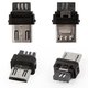 Micro-USB Connector, (5 pin, sectional , "male", black) Preview 1