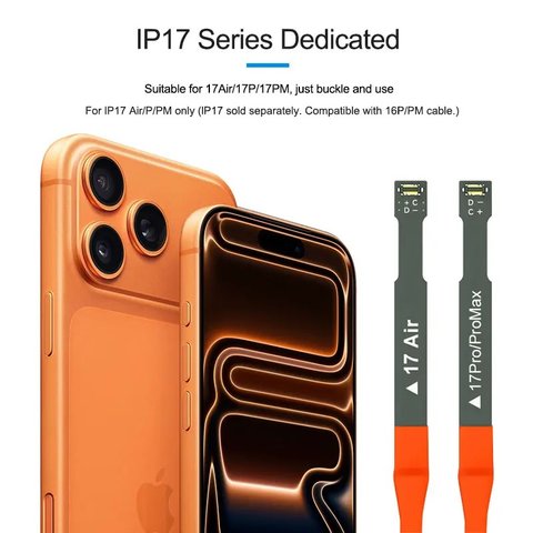 Power Supply Test Cable Sunshine SS-908H compatible with Apple iPhone 17 Air, iPhone 17 Pro, iPhone 17 Pro Max Preview 3