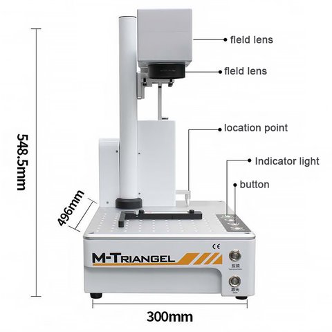 Separador láser M-Triangel MG OneS (SP002), para despegar el marco de pantalla y panel trasero Vista previa  1