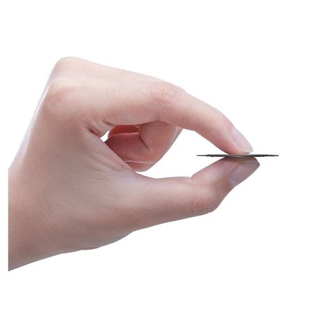 Soporte Baseus Invisible, base pegante, anillos, gris, metal, #SUYB-0A Vista previa  2