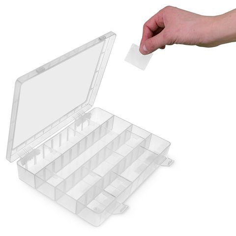 Касетниця для компонентів Pro'sKit 203-132H  (252×182×40,5 мм) Прев'ю 2