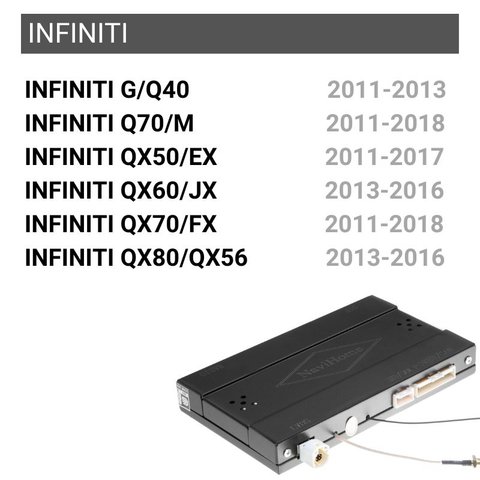 CarPlay для Nissan Patrol / Pathfinder / Murano, INFINITI QX70 / QX60 2010-2018 г.в. Превью 3