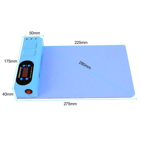 Нагревательный коврик для разборки (cепаратор) Sunshine S-918E mini, 225 × 175 мм Превью 3