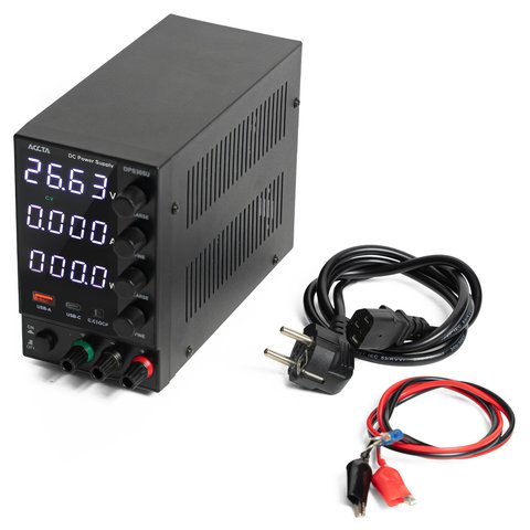 Лабораторный блок питания Accta DPS-305U Превью 3