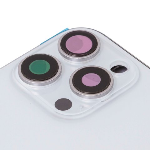 Корпус для iPhone 16 Pro Max, белый, с держателем SIM-карты, с боковыми кнопками, Original (PRC), EU Version, white titanium Превью 1