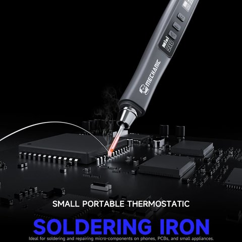 Паяльник Mechanic Mini210, 40 Вт, батарея, портативний Прев'ю 6