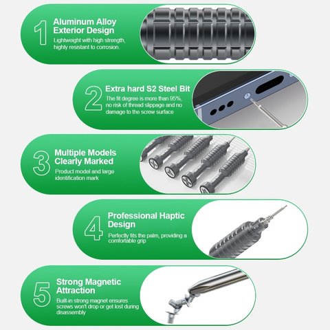 Звездообразная отвертка torx RELIFE RL-730, IP17 Превью 5
