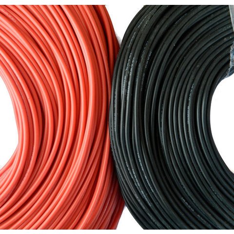 Проволока в силиконовой изоляции 26AWG, 0,13 мм², 1 м, черный Превью 1