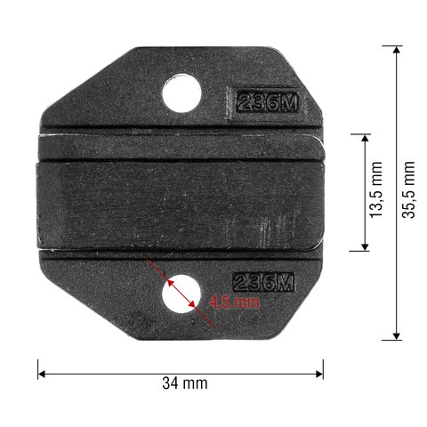 Матрица для кримпера Pro'sKit CP-236DM5 - Просмотр 2