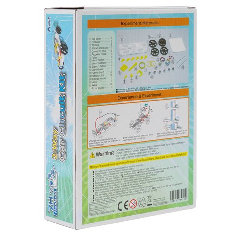 STEM-конструктор Artec Электромобиль: параллельные и последовательные соединения Превью 1