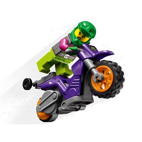 Конструктор LEGO City Каскадерський мотоцикл для ставання дибки (60296) Прев'ю 6