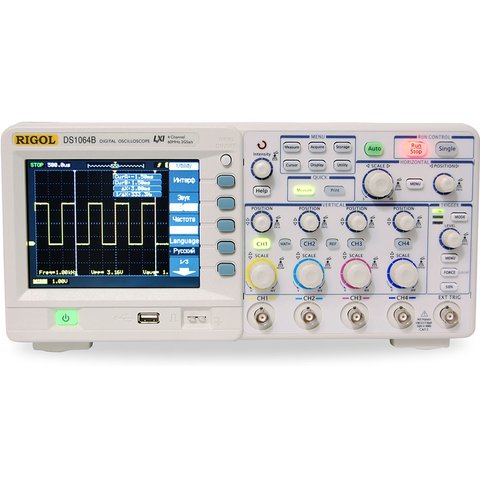 Цифровой 4-канальный осциллограф RIGOL DS1204B Превью 1